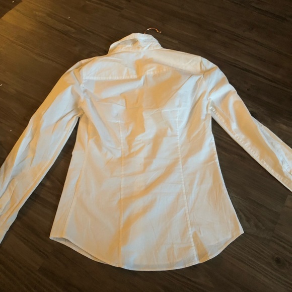 J crew white button down suiting shirt xxs - Picture 4 of 4